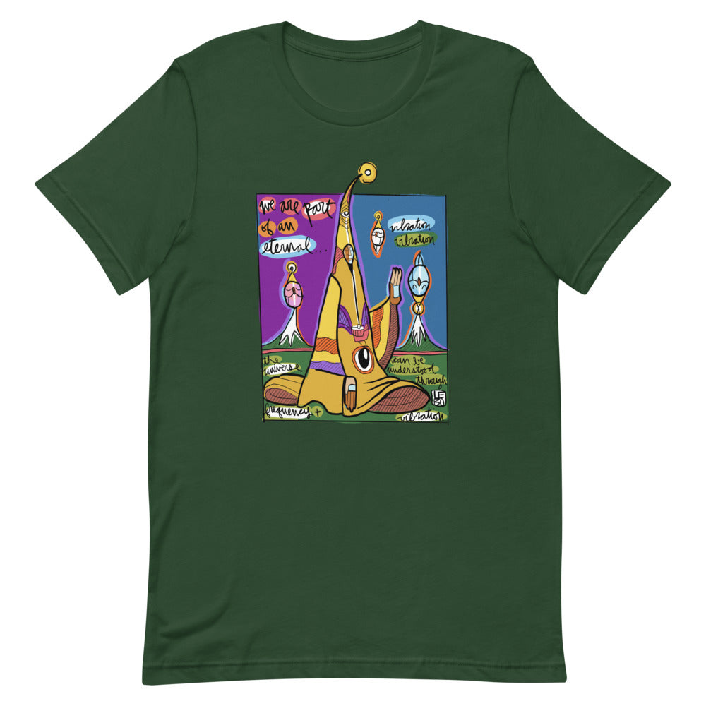 We are Part of an Eternal Vibration - Lebo Short-Sleeve Unisex T-Shirt